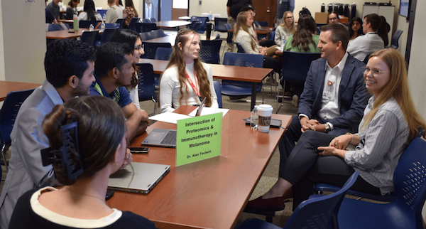 Portrait of ARKANSAS: College students explore cancer research at Arkansas INBRE Workshop