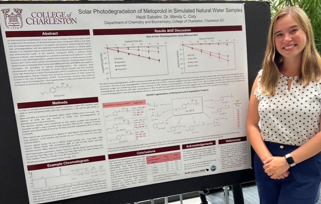 Portrait of SOUTH CAROLINA: INBRE student wins Best Poster at Alpha Chi Sigma conclave