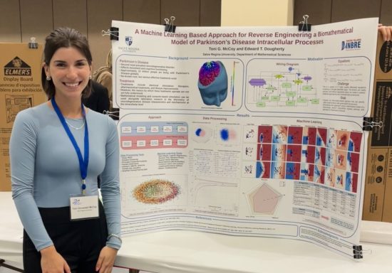 Portrait of RHODE ISLAND: Former RI-INBRE SURF participant presents at the 2025 Joint Mathematics Meetings