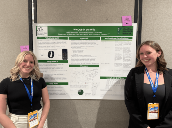 Portrait of VERMONT: VTSU Health Science students present research at the Society of Behavioral Medicine Annual Meeting