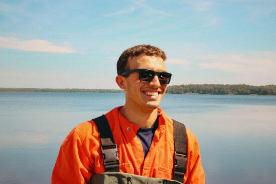 Portrait of RHODE ISLAND: EPSCoR student tests for microplastic concentrations in key freshwater bodies