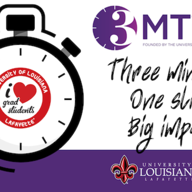Portrait of LOUISIANA: UL Lafayette Graduate Students Shine at 2025-2026 3MT Competitions