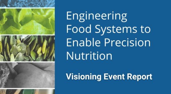 Cover Engineering Research To Enable Precision Nutrition