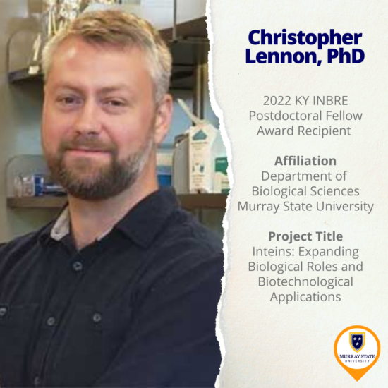 Postdoc Christopher Lennon