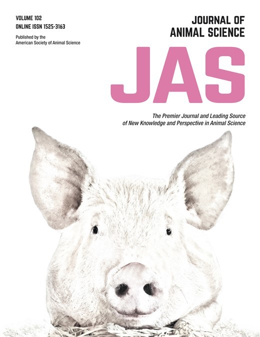 J Of Animal Science Cover